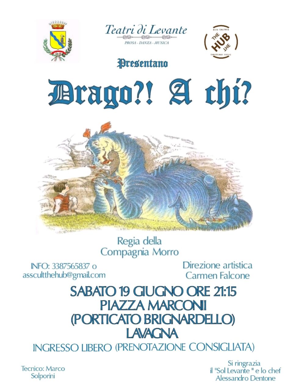 Estate teatrale a Lavagna, un ricco calendario di appuntamenti