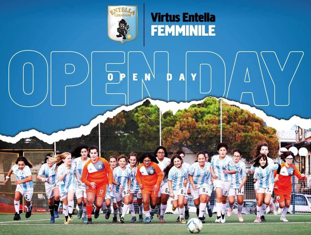 Virtus Entella femminile, open day sabato al Comunale