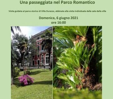 Villa Durazzo, passeggiata nel Parco Romantico