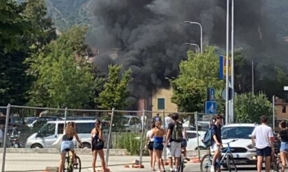 Sestri Levante: incendio distrugge alcuni veicoli