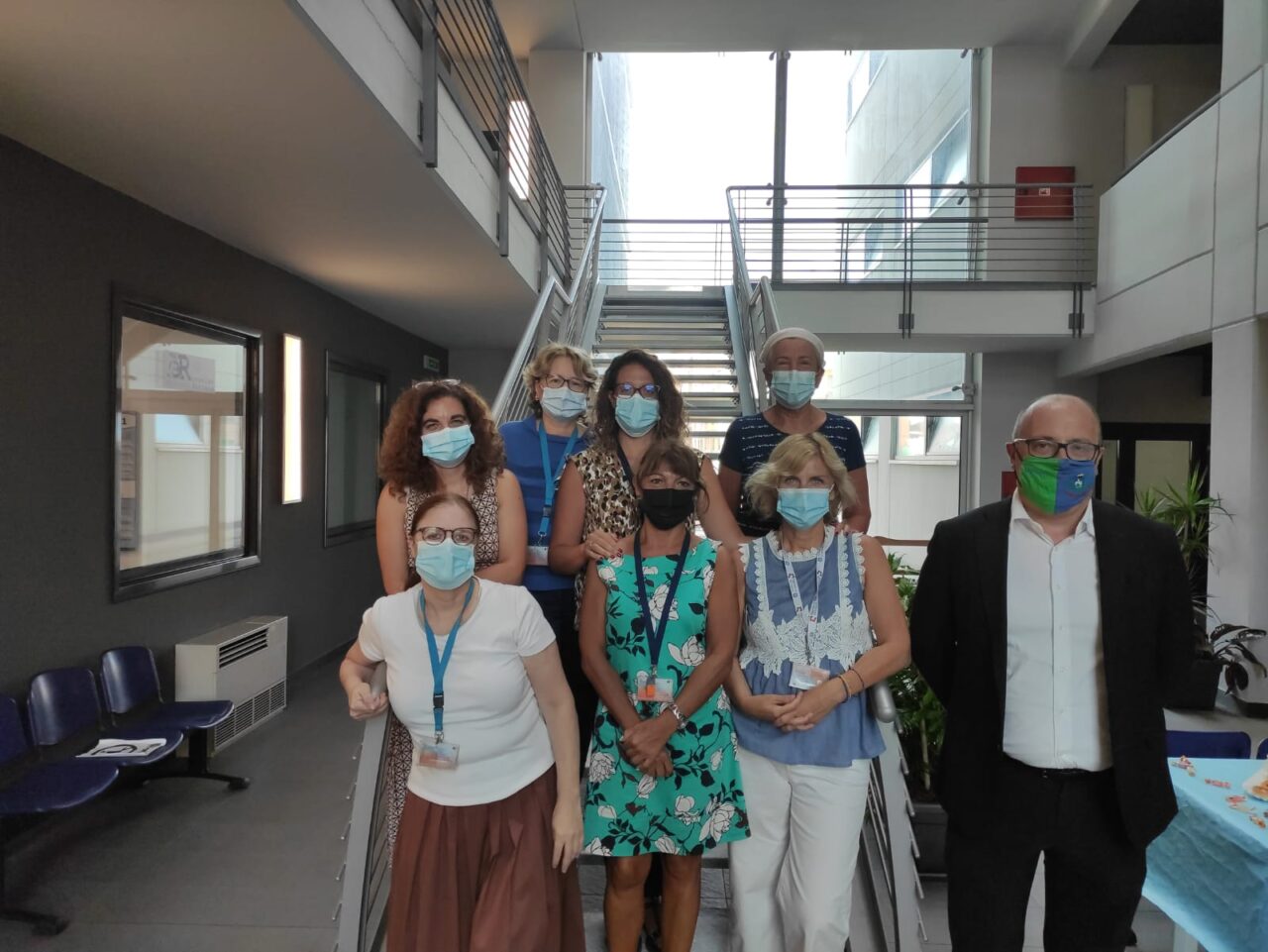 Una nuova scala di accesso al primo piano nell’ex Palazzo di Giustizia di corso De Michiel