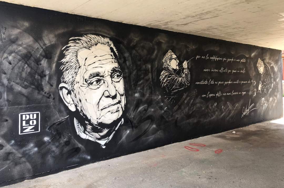 A Lavagna un murales dedicato al maestro Dallorso
