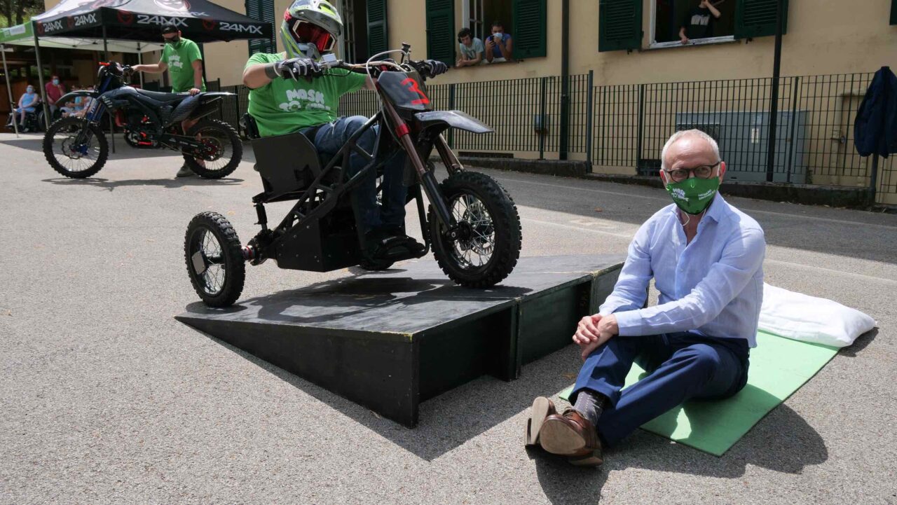 Centro Benedetto Acquarone: è arrivata la carovana “Mask to Ride 2.0 – Nessuno escluso”