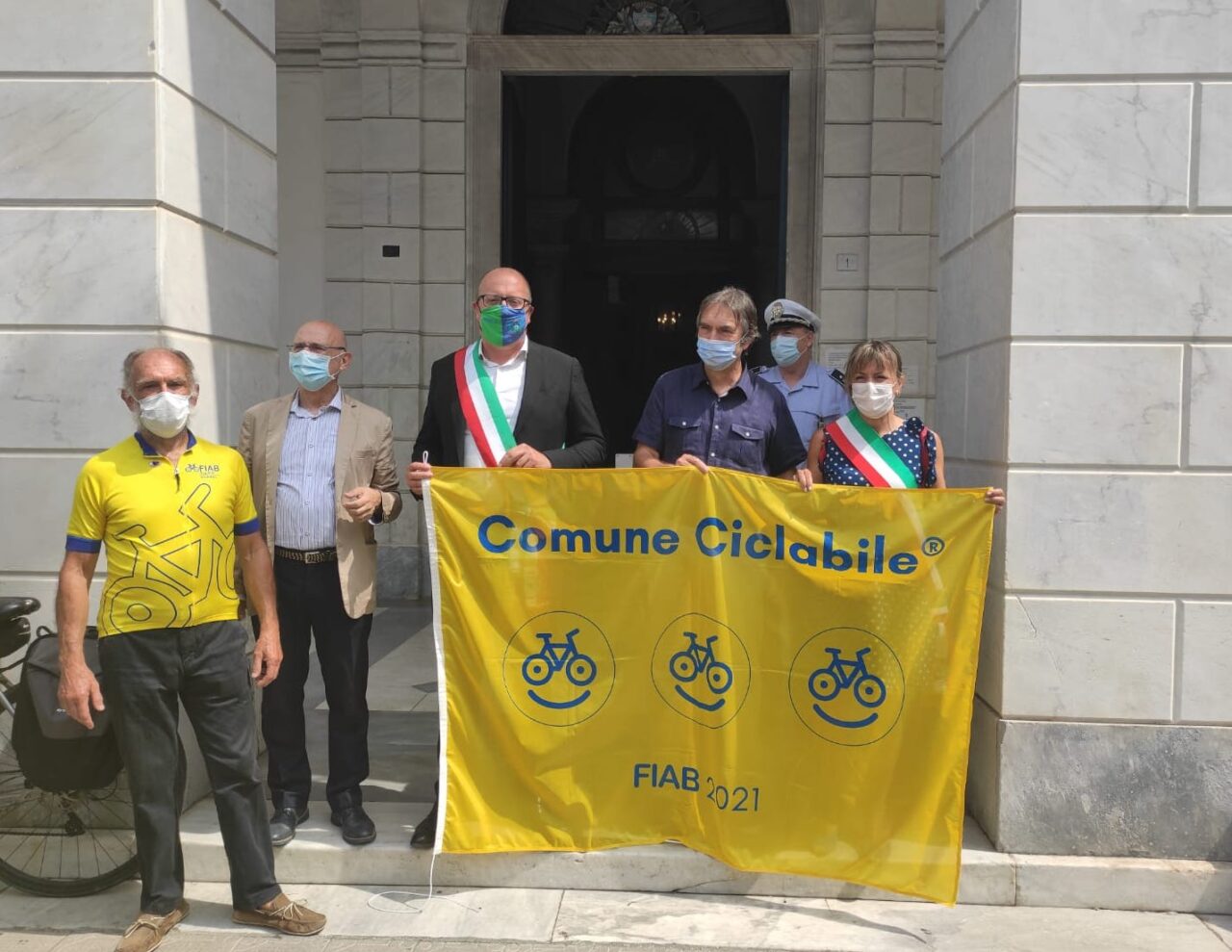 Assegnate le “bandiere gialle” ai Comuni Ciclabili 2021: prima volta per Chiavari