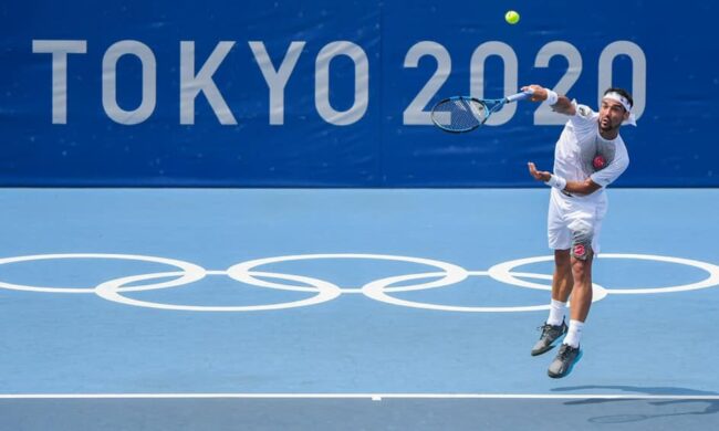 Fognini saluta Tokyo dopo il ko con il russo Medvedev