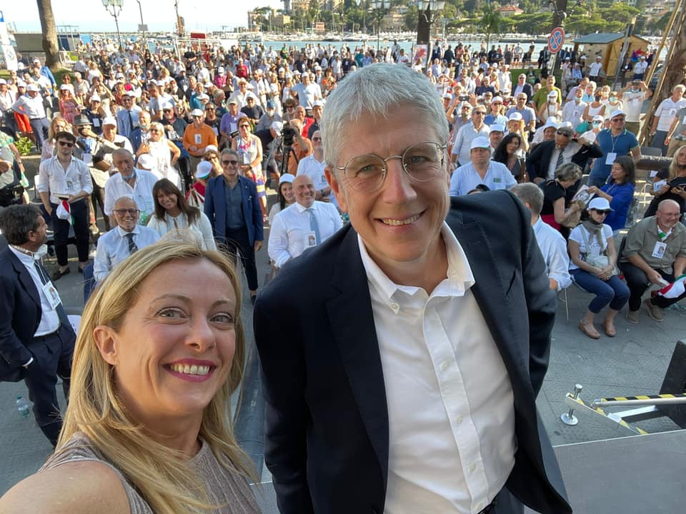 Settecento persone per Giorgia Meloni