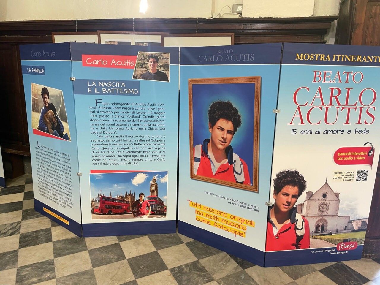 A Rapallo la mostra sul Beato Carlo Acutis