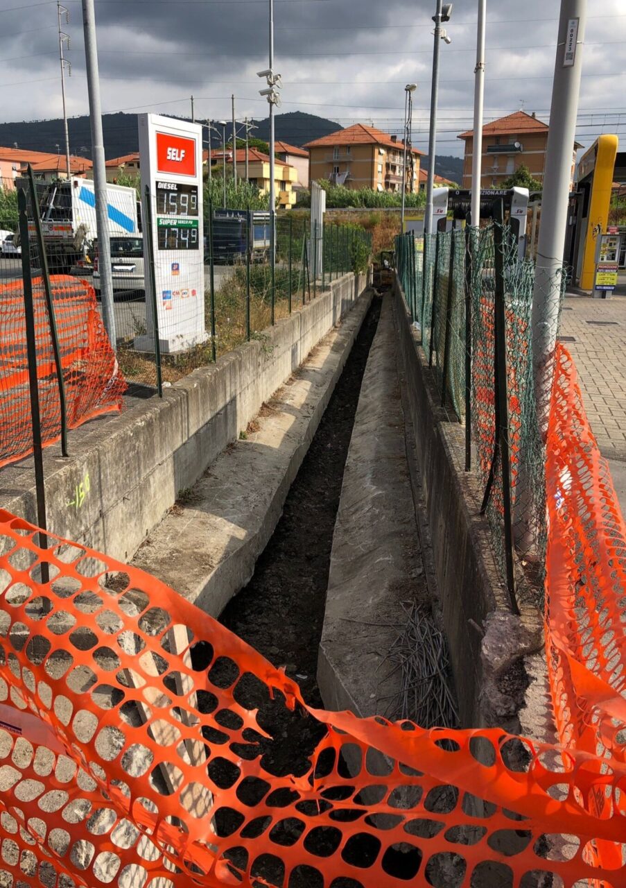 Acque bianche, lavori tra via Monsignor Vattuone e via Antica Romana Orientale