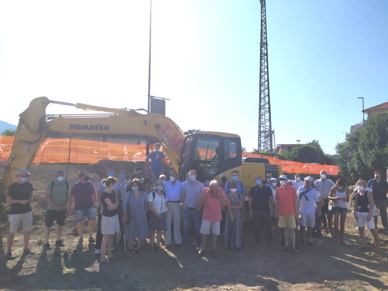 Iniziata la protesta contro la diga Perfigli