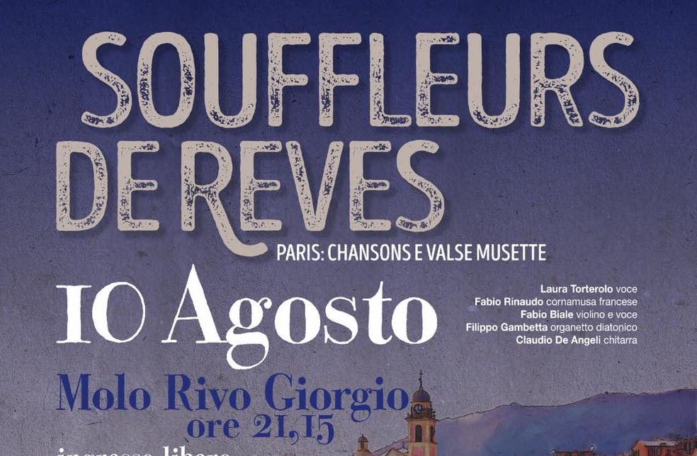 Souffleurs de Reves: il concerto di Camogli che porta a Parigi