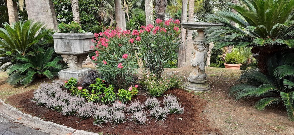Villa Durazzo: nuove aiuole per l’accoglienza del G20