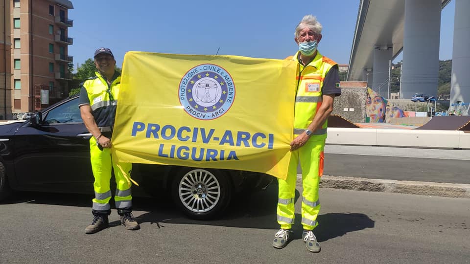 Memoriale delle Vittime, anche ProcivArci Liguria alla posa della prima pietra