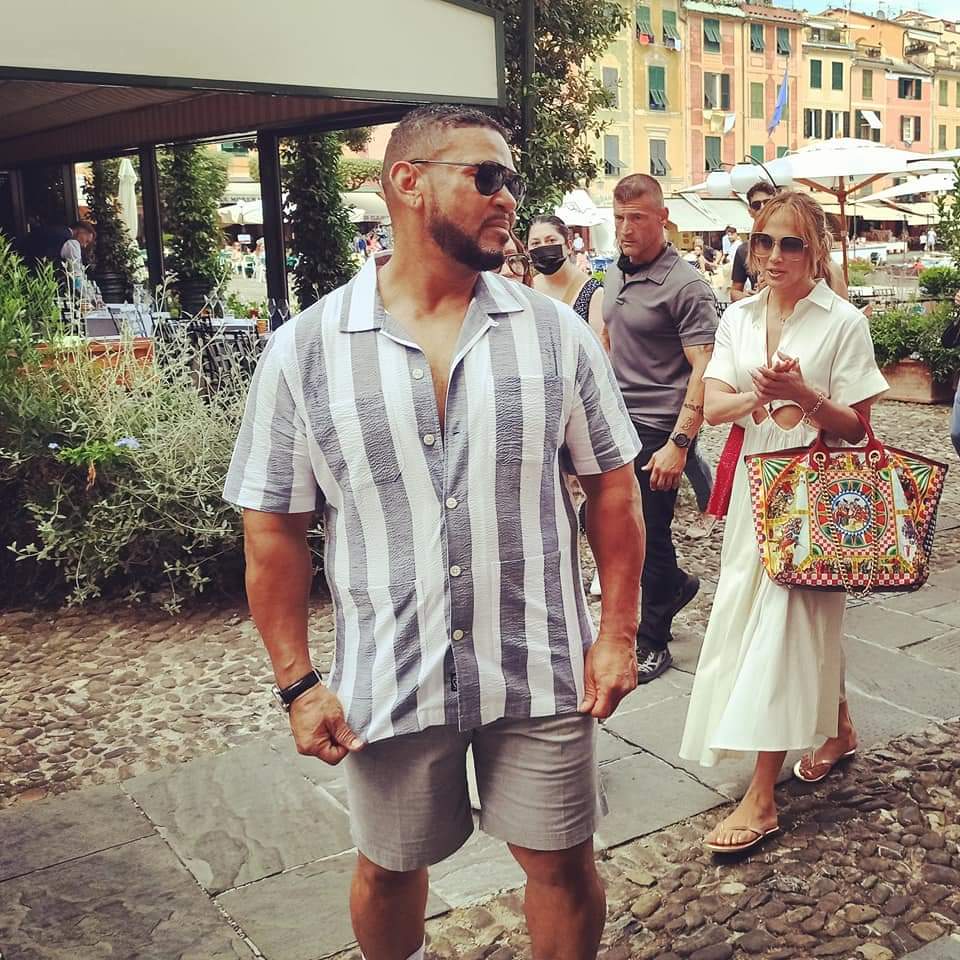 Jennifer Lopez a passeggio per Portofino
