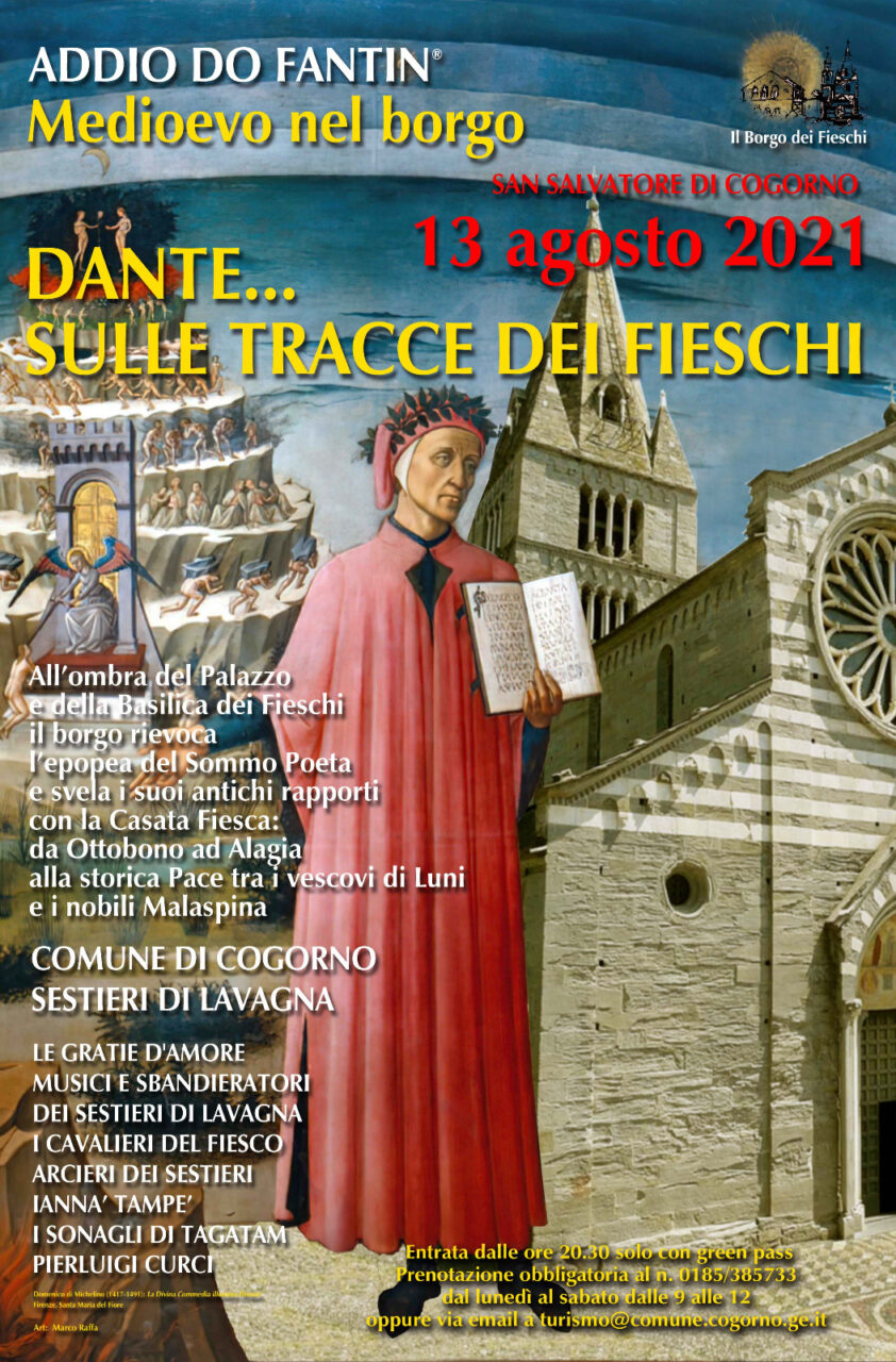 Quest’anno l'”Addio do Fantin” rievoca Dante…sulle tracce dei Fieschi