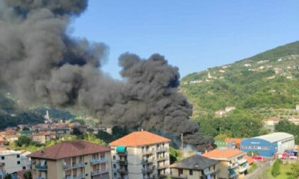 Incendio a Caperana