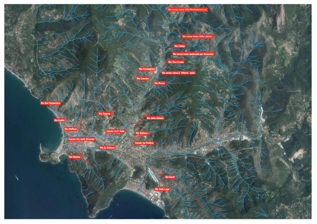 Sestri Levante, avviati i lavori di pulizia e manutenzione dei corsi d’acqua