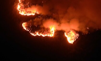 Incendi, l'ordinanza regionale in corso