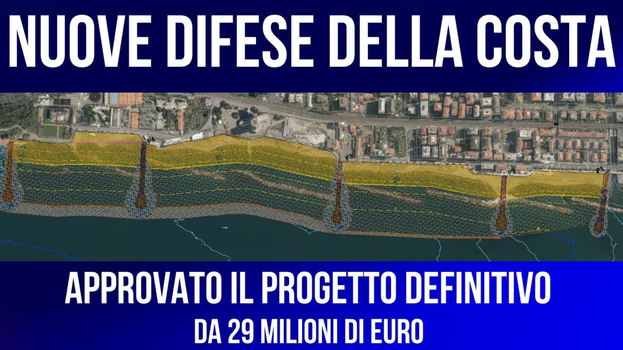 Approvato progetto definitivo per difesa litorale