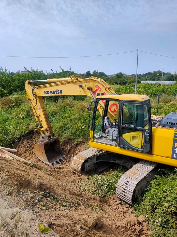 Diga Perfigli, prima ruspa per l’allestimento del cantiere