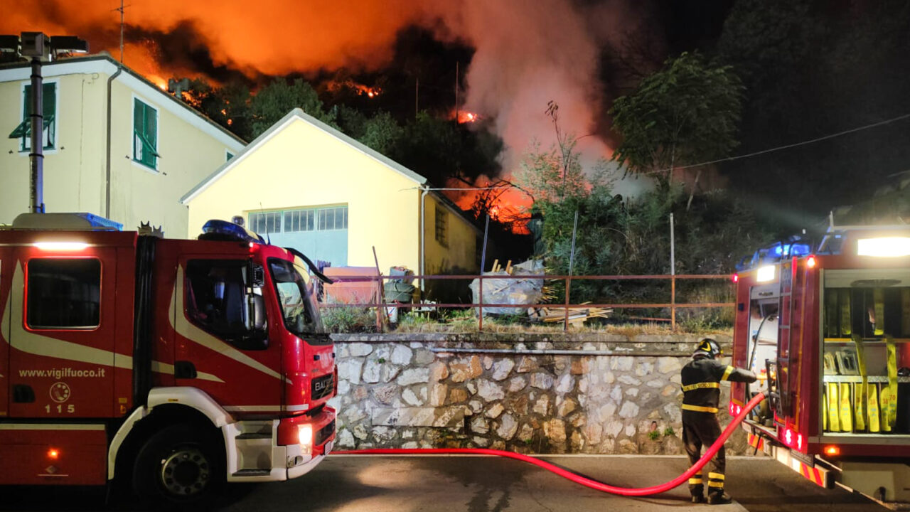Incendio di Bargonasco, Muzio: “Fondamentale il nuovo idrante”