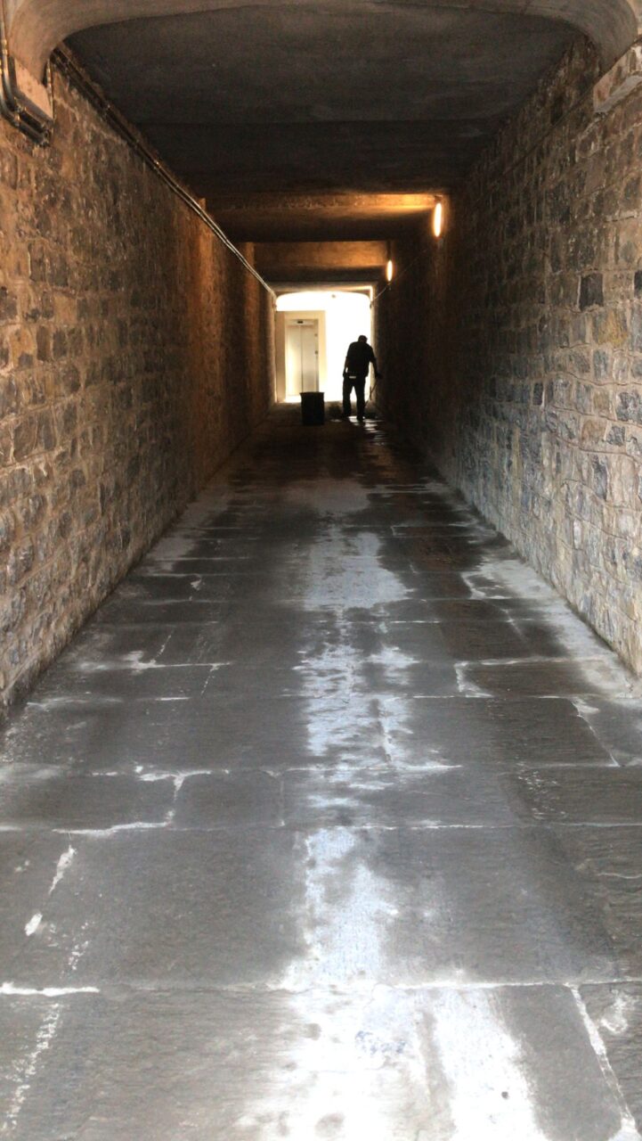 Ascensore Torrasco, aperto il passaggio pedonale