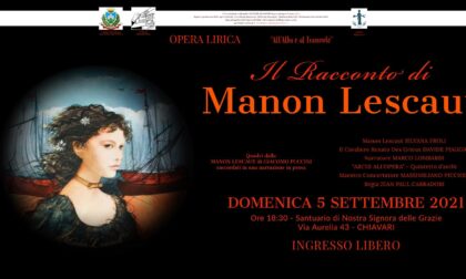 "Il racconto di Manon Lescaut" domenica al Santuario delle Grazie