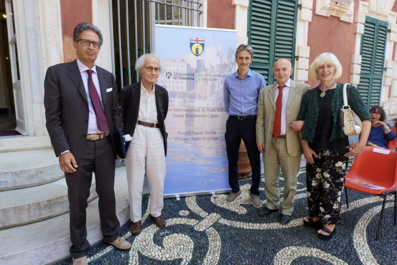 A Villa Durazzo Luciano Canfora ha ricevuto il premio Isaiah Berlin 2021