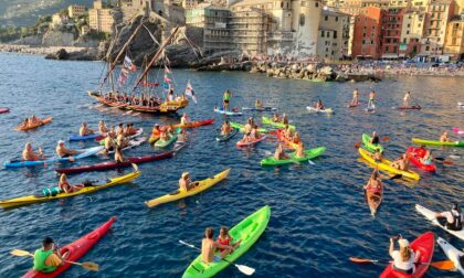 Camogli: si è svolta la terza edizione del "Barcheggio"