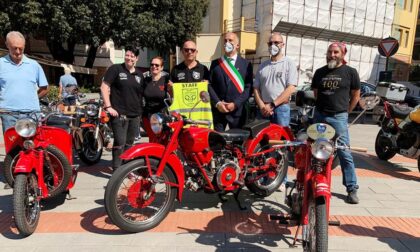 Zoagli accoglie una delegazione del Motoclub Guzzi di Genova
