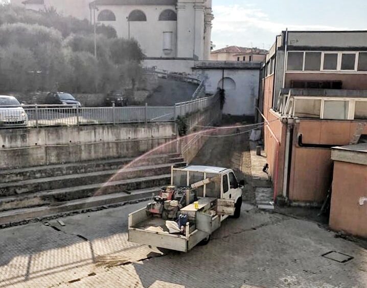Medie Don Gnocchi, lavori in corso in vista dell’inizio dell’anno scolastico