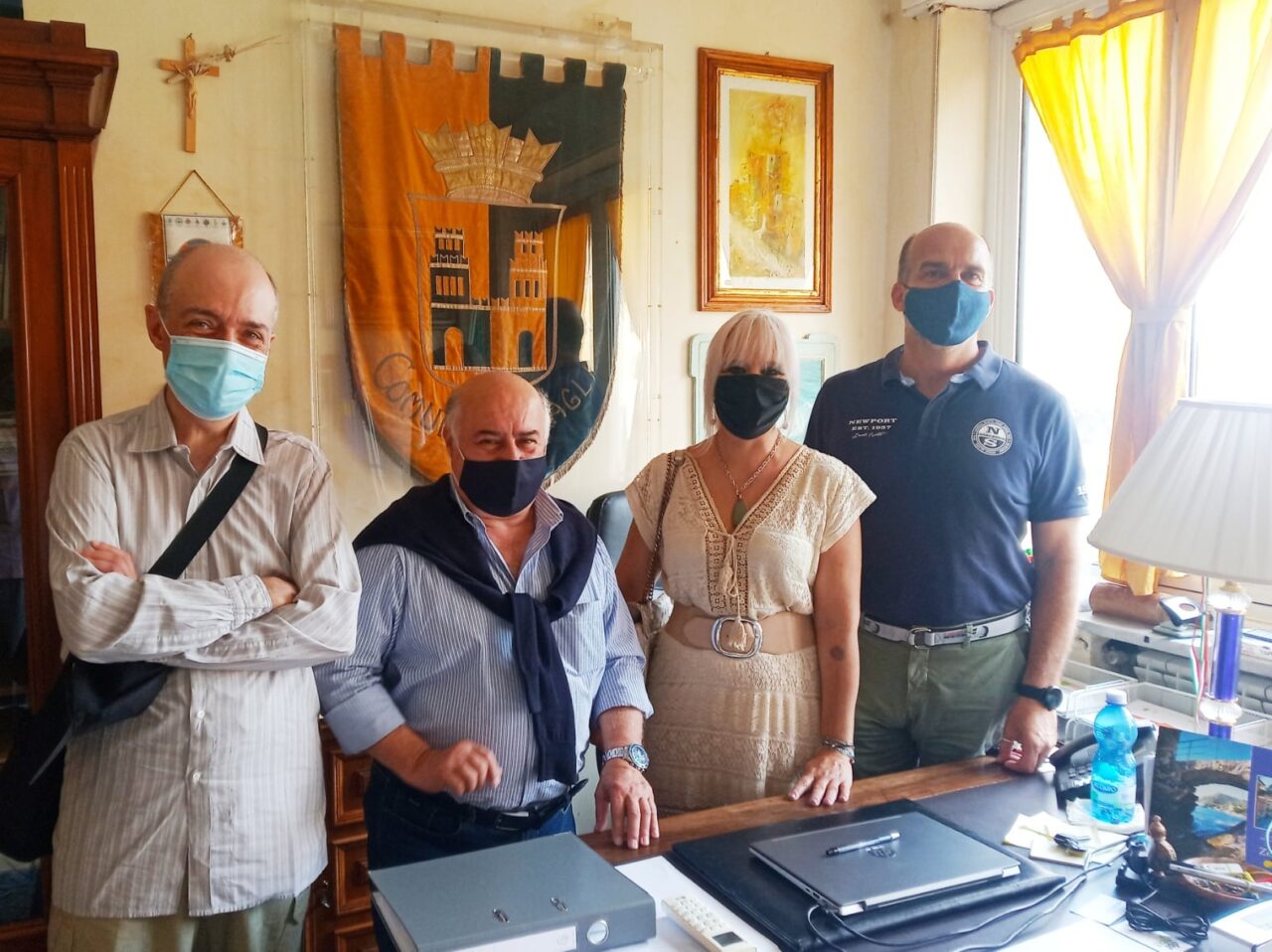 Zoagli: il sindaco incontra il presidente e alcuni membri della LEIDAA