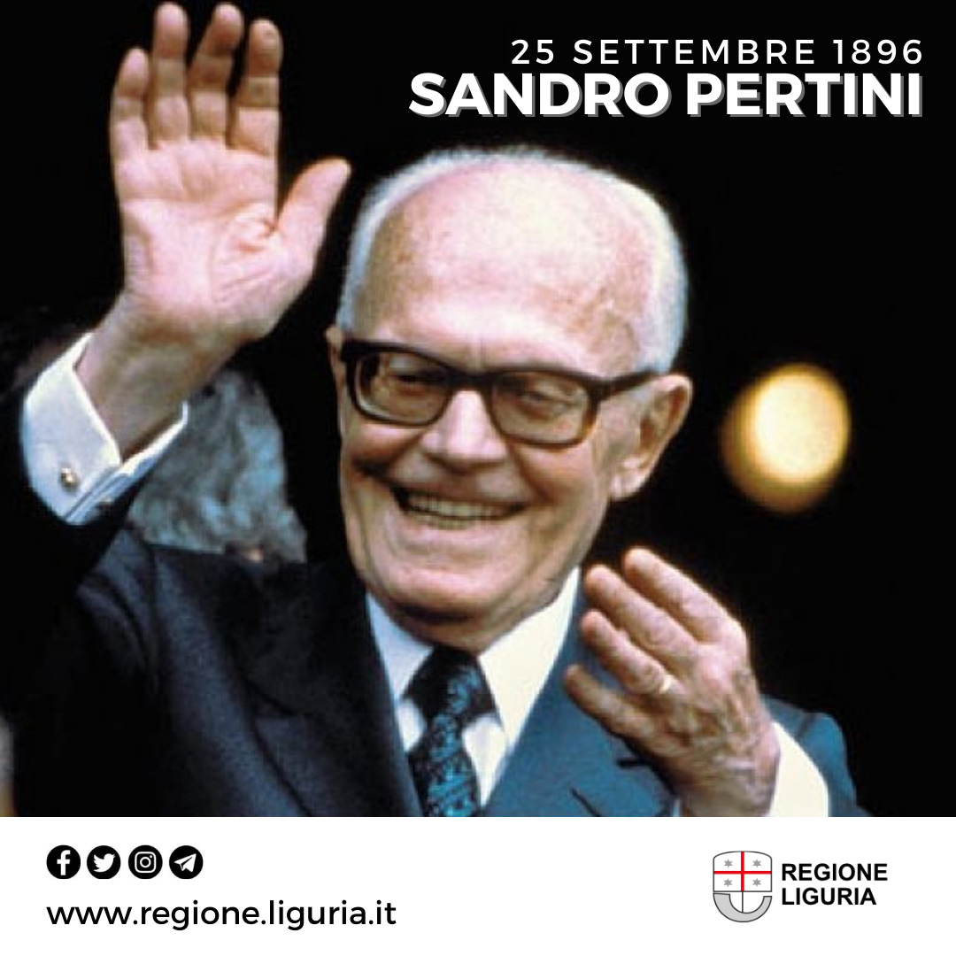 125 anni dalla nascita del Presidente ligure Sandro Pertini