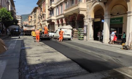 Continua il rifacimento del manto stradale a Chiavari, asfalti per 250mila euro