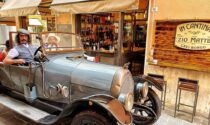 Auto d'epoca sfilano nel Tigullio