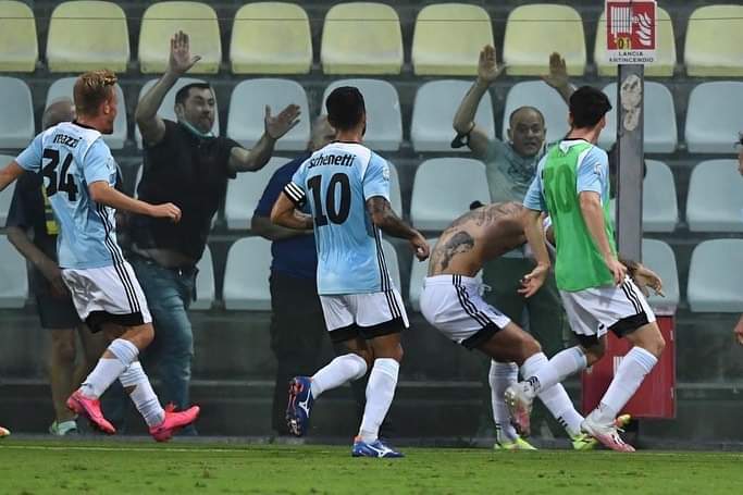 Virtus Entella, prima vittoria in trasferta