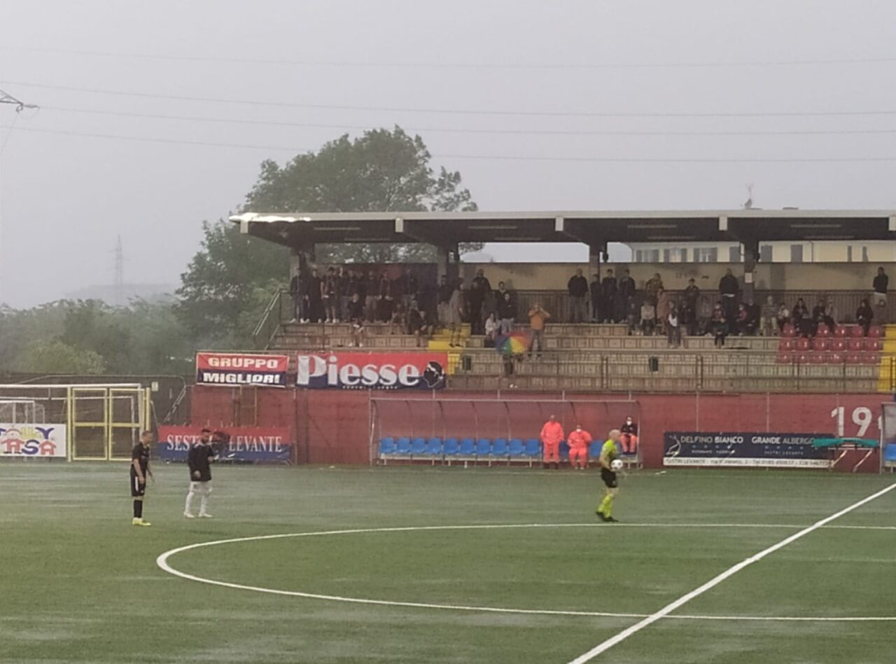 Sospesa la partita del Sestri Levante