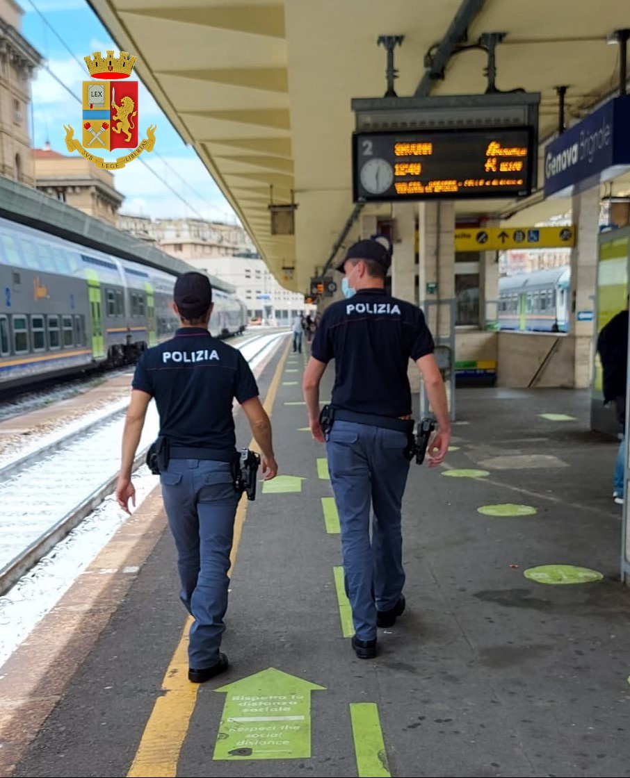 Controlli sui treni liguri: arrestate 19 persone