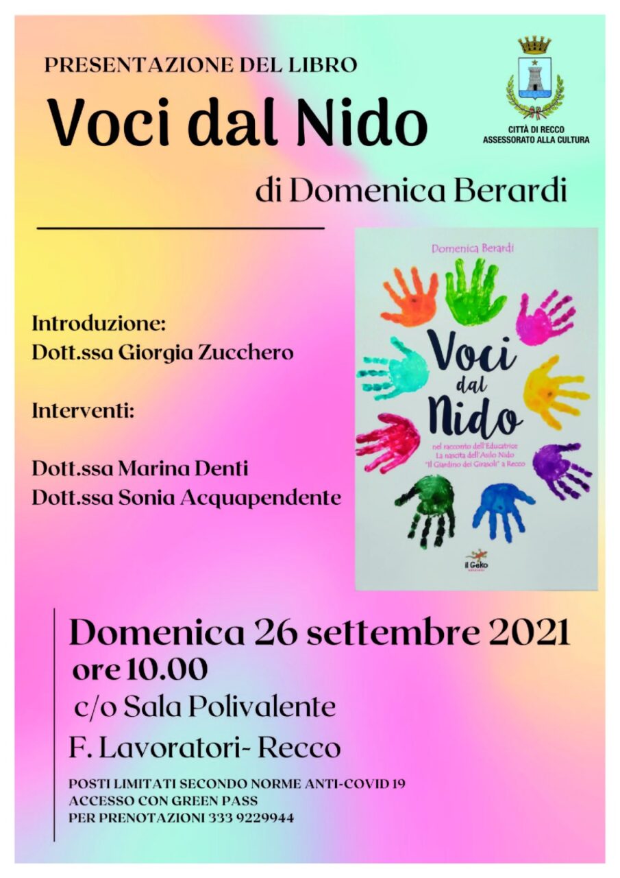 Recco – “Voci dal Nido”, un libro che vede protagonisti i più piccoli