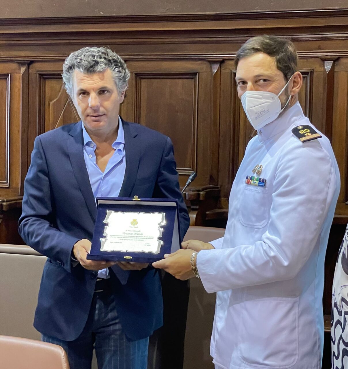 Rapallo saluta il Luogotenente Vincenzo Orlando