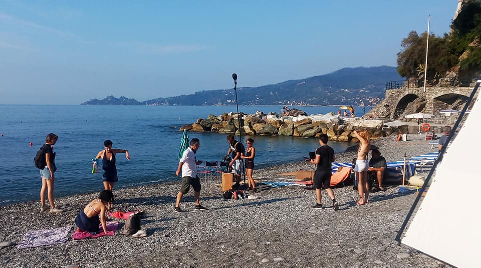 Belle Enfant, Zoagli diventa un set cinematografico