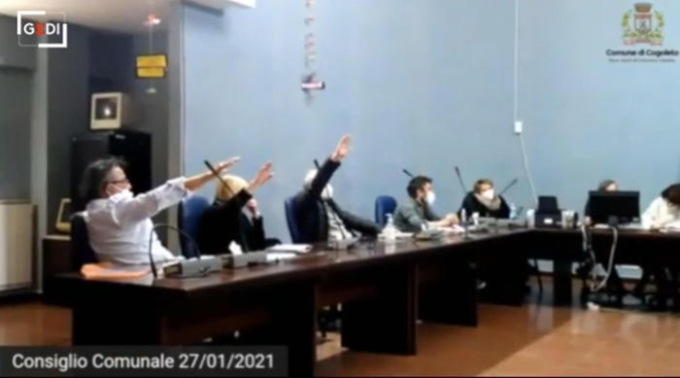 Saluto romano in aula, chiuse le indagini su tre consiglieri comunali