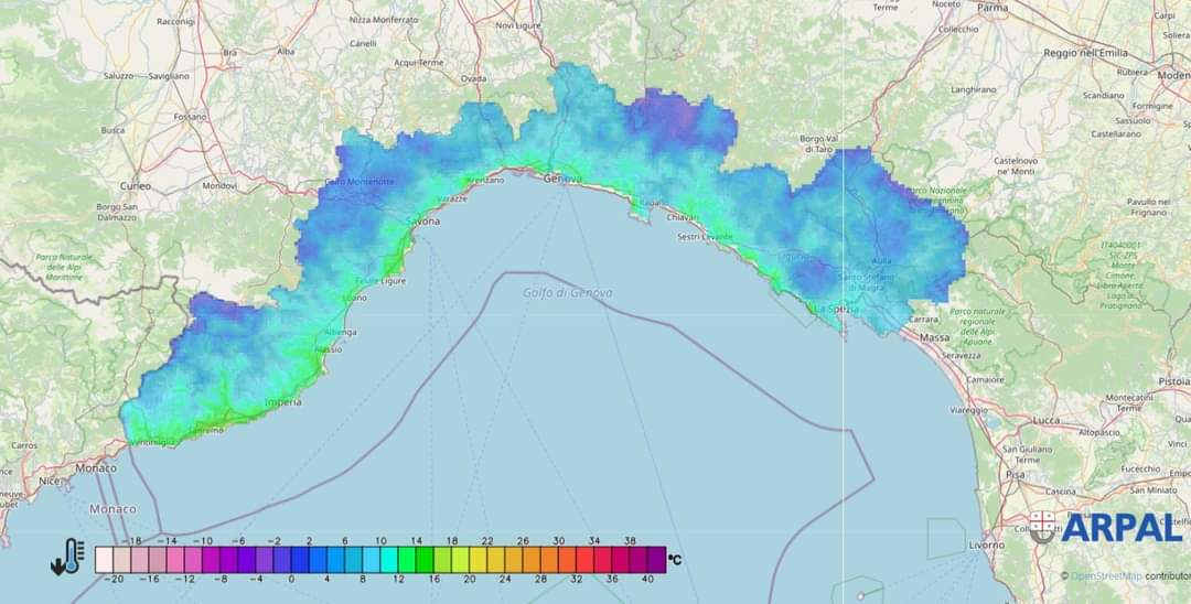 È arrivato il freddo: prime temperature sotto zero