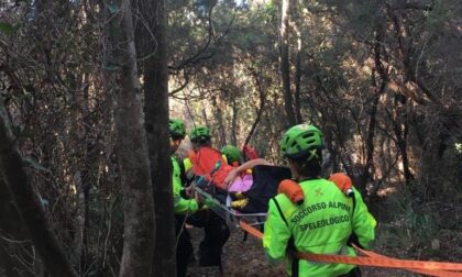 Altra caduta nel monte di Portofino