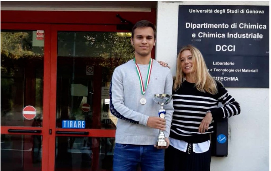 Uno studente del Natta alla finalissima dei Giochi della Chimica