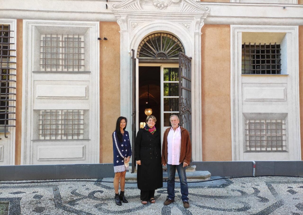 In visita a Chiavari il pronipote di Giuseppe Rocca