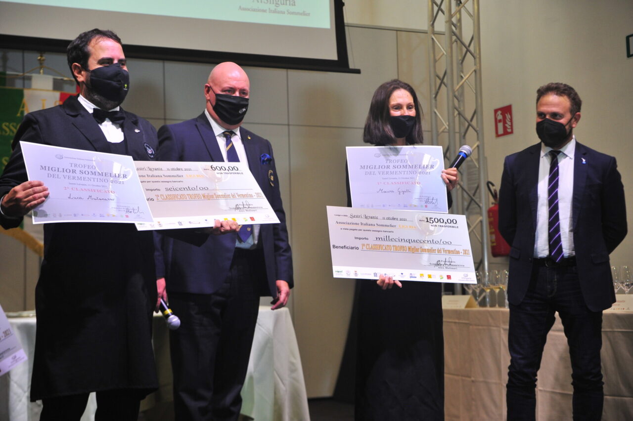 Maura Gigatti miglior Sommelier del Vermentino