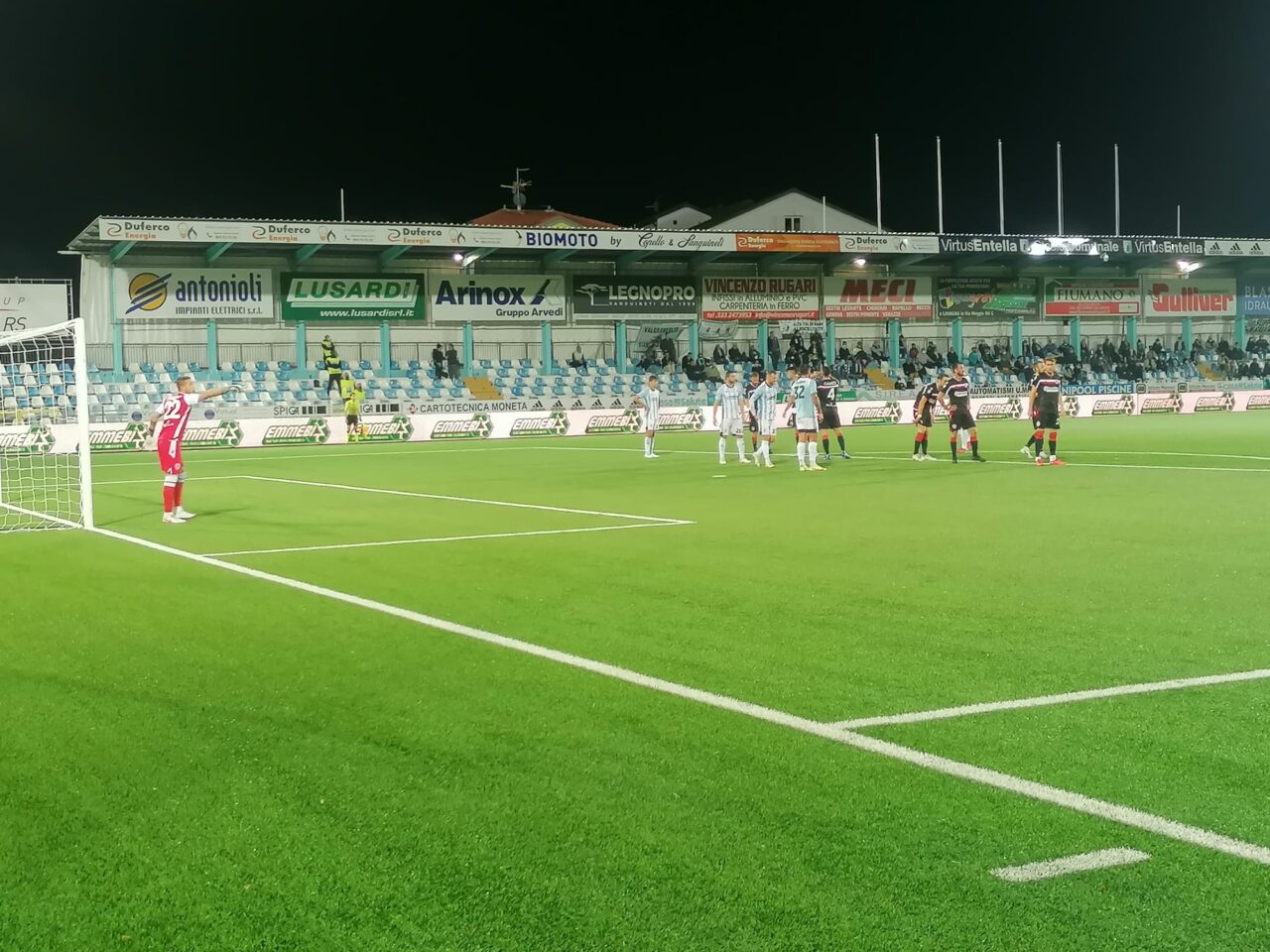 L’Entella non riesce ad andare oltre al pareggio con la Vis Pesaro
