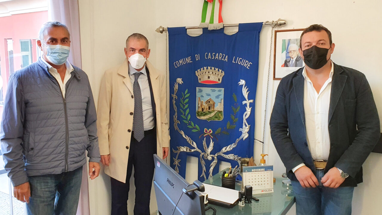 Casarza Ligure, incontro tra il sottosegretario alla Salute Costa e l’Amministrazione comunale