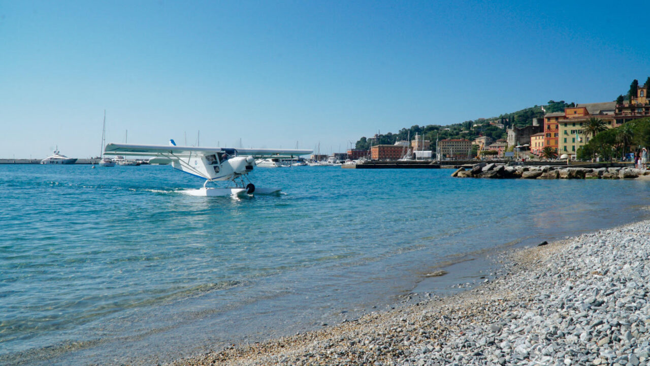 Santa Margherita pensa già al 2022 sulle ali di un idrovolante
