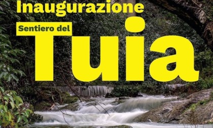 Sentiero del Tuia, sabato l'inaugurazione